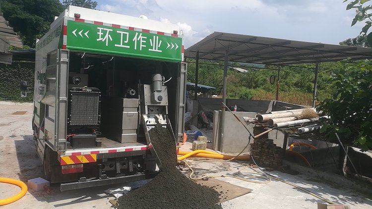 胡市镇污泥干湿分离技术